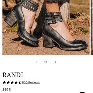 Freebird Black distressed Randi size 10
